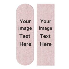 Skateboard Grip Tape Sheet Design Deck Sandpaper Pink Cow Print Camo Camoflage Longboard Griptape Non Slip Tape 33.1 * 9.1 Inch Waterproof Scooter Grip Tape (Color)