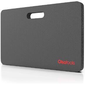 Olsa Tools Mechanics Kneeling Pad | Protection Knee Pads | Kneeling Work Mat | Under Car Mat | Creeper Pad | Work Pad | Foam Pad | 18" x 11" x 1"