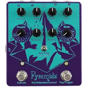 EarthQuaker Devices Pyramids Stereo Flanger Pedal