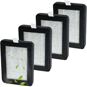 VANSU Special Replaceable Filter for Smokeless Ashtray-（4 pack）