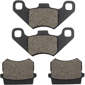 FVRITO Disc Brake Pads for 50cc 70cc 90cc 110cc 125cc Tao Tao Coolster 3050HD Kazuma Yamoto Vitacci Peace Roket RPS Kandi SunL Hammerhead 80T MudHead Baja DN150 ATV Quad 4-Wheeler Go Kart Dune Buggy