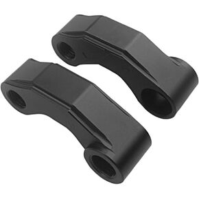 Evomosa Motorcycle Rearview Mirrors Extension Riser Extend Adapter 10mm for R 1200 GS 1200GS R1200GS LC Adventure ADV 2013 2014 2015 (Black)