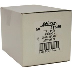 Milton 413-50 1 1/4" Tubeless Tire Valve - Box of 50