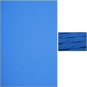 Abahub Non-Slip Traction Pad 1/2 Pieces Deck Grip Mat 30in x 20in Trimmable EVA Sheet 3M Adhesive for Boat Kayak Skimboard Surfboard SUP Black/Gray/White/Green/Navy Blue/Orange