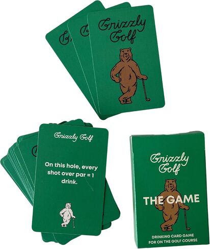 Golf Drinking Card Game for The Golf Course, The Perfect Golf Gift for Golfers in Saudi Arabia