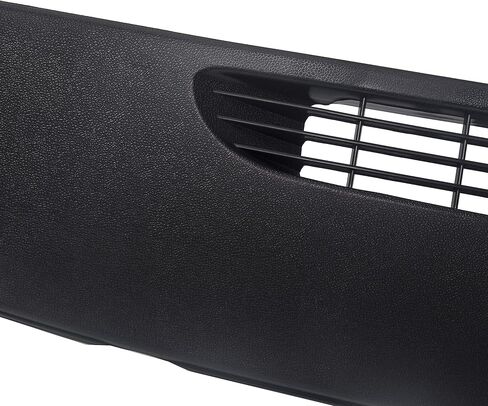 ECOTRIC Molded Front Dash Compatible with 2007-2013 Cadillac Escalade, Avalanche/Silverado/Suburban/Tahoe, GMC Sierra/Yukon Replace for 23224733 Defrost Vent Grille Cover Black in Saudi Arabia