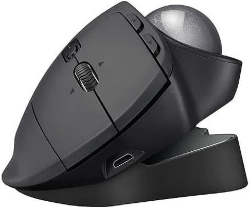 حزمة كرة التتبع اللاسلكية المتقدمة Logitech MX ERGO Plus مع 4 منافذ 3.0 USB (عنصران) in Saudi Arabia