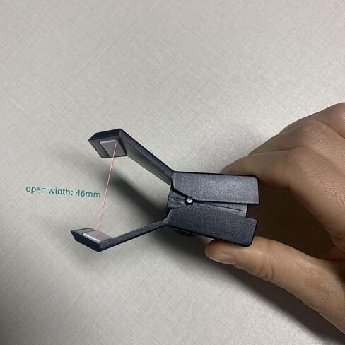 2 حزمة مشبك ميكروفون عالمي، حامل مشبك ميكروفون قابل للتعديل مع محول برغي أنثى 5/8 بوصة ذكر إلى 3/8 بوصة مناسب للميكروفونات السلكية المحمولة اللاسلكية القطر الخارجي 15 مم - 50 مم in Kuwait