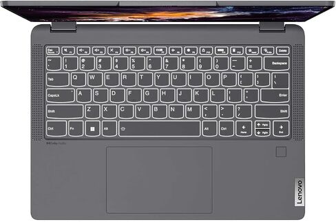 لاب توب Lenovo IdeaPad Flex 5 2 في 1، شاشة 14 بوصة WUXGA (1920x1200) تعمل باللمس، معالج Intel i5-1235U، لوحة مفاتيح بإضاءة خلفية، Thunderbolt 4، قارئ بصمات الأصابع، Windows 11 w/WOWPC Bundle (ذاكرة الوصول العشوائي 16 جيجابايت | 1 تيرابايت PCIe SSD) in Kuwait