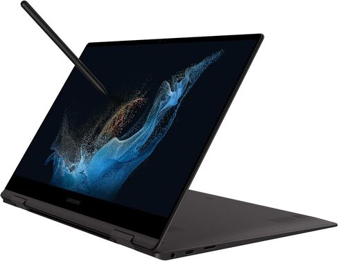 SAMSUNG Galaxy Book2 Pro 360 5G Connectivity 2-in-1 Laptop Computer/Windows 11/13.3" FHD AMOLED Touchscreen / 16GB / 256GB / Snapdragon 8cx Gen 3 Processor/S-Pen, 2023 Model, NP935QNA-KA2TT, Graphite in Saudi Arabia