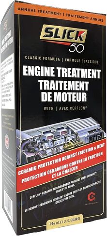معالجة المحرك الكلاسيكية الأصلية باستخدام السيراميك سيرفلون PTFE، SL-750017، 32 أونصة سائلة. أوقية، 1 حزمة، أبيض in Saudi Arabia