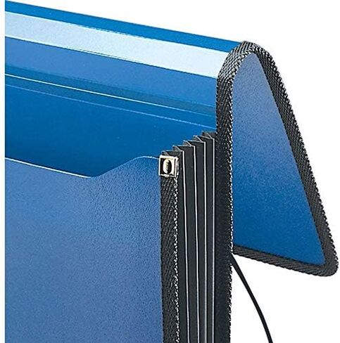 Smead Poly Premium Expanding File Wallet with Closure, 5-1/4" Expansion, Letter Size, Black (71500) in Saudi Arabia