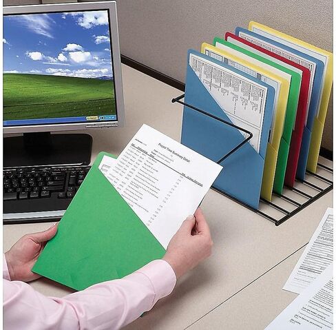 سترة Smead Slash، مقاس Letter، ألوان متنوعة، 25 في كل عبوة (75425) in Saudi Arabia