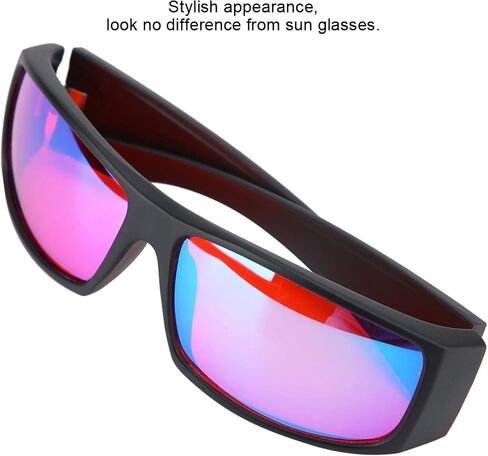 caruisite Colorblind Glasses for Red-Green Blindness, Color Blind Corrective Glasses Blindness Weakness Eyesight Improvement Glasses for Outdoor/Indoor in Saudi Arabia