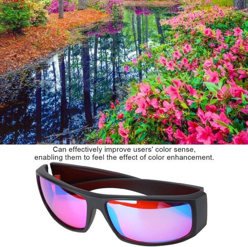 caruisite Colorblind Glasses for Red-Green Blindness, Color Blind Corrective Glasses Blindness Weakness Eyesight Improvement Glasses for Outdoor/Indoor in Saudi Arabia