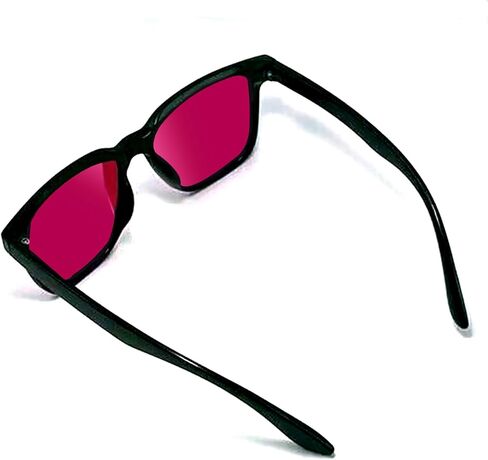 نظارات حمراء/أخضر اللون للمكفوفين عدسات طلاء على الوجهين للاستخدام الخارجي/الداخلي (ES032) in Kuwait