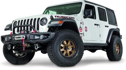 WARN 102355 Jeep JL OE Rubicon Front Bumper Grille Guard Tube, Low-Height in Saudi Arabia