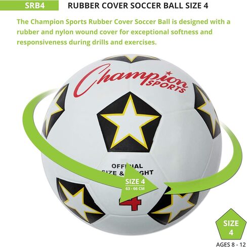 Champion Sports Rubber Soccer Ball in Saudi Arabia