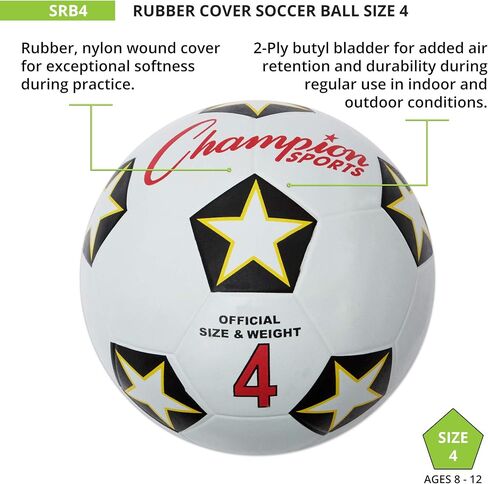 Champion Sports Rubber Soccer Ball in Saudi Arabia