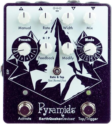 EarthQuaker Devices Pyramids Stereo Flanger Pedal in Kuwait