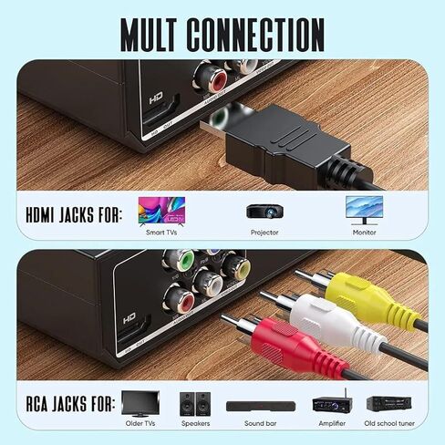 مشغل DVD عالي الدقة لمشغل الأقراص المضغوطة للتلفزيون للمنزل وكابلات HDMI وRCA وجهاز التحكم عن بعد ومدخل USB 1080 بكسل ودعم ذاكرة نقطة توقف مجانية لجميع المناطق وشاشة التلفزيون وجهاز العرض in Kuwait