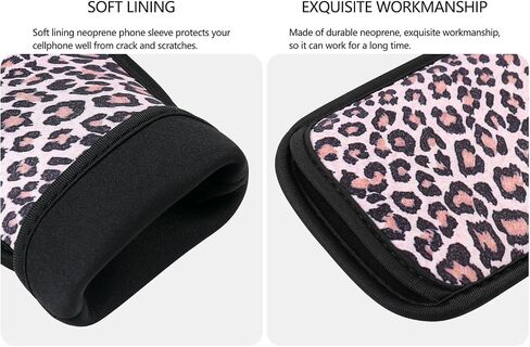 2 PCs Neoprene Cell Phone Sleeve Phone Pouch Compatible for Apple iPhone 15 14 Pro Max Galaxy S24 S23 Ultra S24+ S23 FE A55 A54 A15 A14 OnePlus 12 12R Pixel 8 7 Pro Nokia G310 (Large, Black) in Kuwait