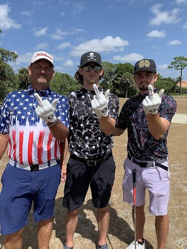 SHANKITGOLF You Suck Funny Golf Glove - Pro Made Cabretta Leather Compression-Fit Glove for Men and Women, Breathable, Lasting Stable Grip, Super Soft, Golf Gift in Kuwait