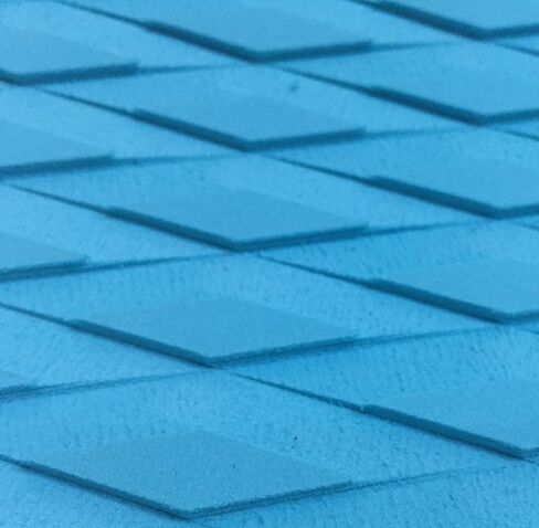 Abahub Non-Slip Traction Pad 1/2 Pieces Deck Grip Mat 30in x 20in Trimmable EVA Sheet 3M Adhesive for Boat Kayak Skimboard Surfboard SUP Black/Gray/White/Green/Navy Blue/Orange in Saudi Arabia