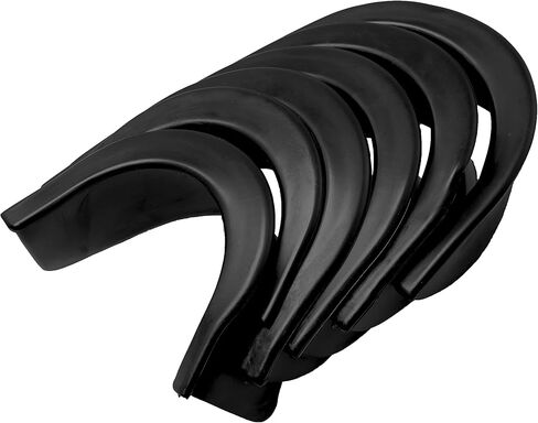 6 قطع من بطانة الجيب المطاطية لطاولة البلياردو وجيب فتحة طاولة البلياردو وإكسسوارات السنوكر، باللون الأسود (4 قطع من بطانات الزوايا + 2 قطعة من البطانات الجانبية) in Kuwait