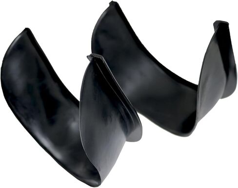 6 قطع من بطانة الجيب المطاطية لطاولة البلياردو وجيب فتحة طاولة البلياردو وإكسسوارات السنوكر، باللون الأسود (4 قطع من بطانات الزوايا + 2 قطعة من البطانات الجانبية) in Kuwait