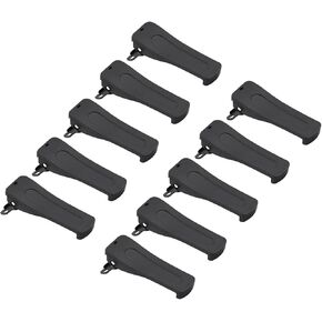 Ymiko Back Clip for walkie bf 888s Rear Two Way Radio Belt Waist Talkie Communication and Surroundings Replacement rt24 rt27 Charger talkies uv5r Clips Screw on