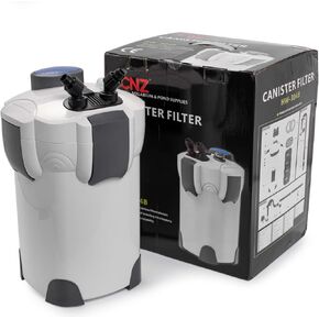 CNZ HW-304B 525GPH Canister Aquarium Filter with Built-in 9w Sterilizer