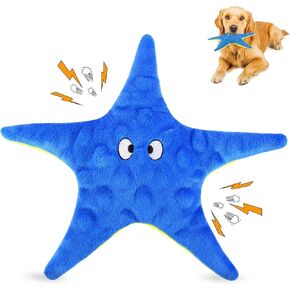 Squeaky Dog Toys for Dogs Starfish Squeaky Dog Toys Plush Dog Toys with Soft Fabric Pet Toys for Small, Medium, and Large Dogs Puppy Toys to Keep Them Busy