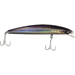 Daiwa Salt Pro Minnow Purple Back Silver Floating Lure