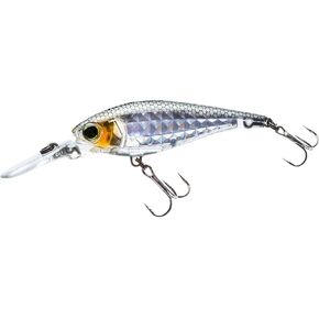 Yo-Zuri R1438-GSAY: 3Dr-X Shad (Sp) 60Mm 2-3/8", Ghost Ayu