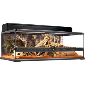 Exo Terra Hagen Exo Terra Short All Glass Terrarium، 36 × 18 × 12 بوصة in Kuwait