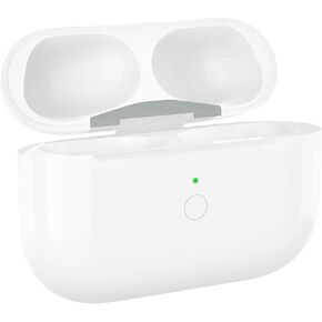 Charging Case Compatible for AirPods Pro 1st 2nd Generation, Wireless Charger Replacement Case Compatible with Airpod Pro 1 2 Generation, Bluetooth Pairing Sync Button, No Earbud