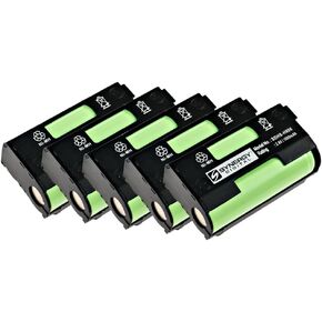 Synergy Digital Cordless Phone Batteries - Replacement for Sennheiser BA2015 Cordless Phone Battery (Set of 5)