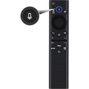 New BN59-01385A Voice Remote Replacement for Samsung TV Remote Control Smart TVs 2021 2022 2023 Series 4k 8K Ultra HD Neo QLED, The Frame and Crystal UHD Series with 4 Shortcut Buttons