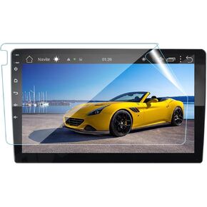 2PCS Nano Soft Film Screen Protector Car GPS Navigation Upgraded Non-breakable Flexible TPU Screen Protective Film for 9 10.1 Inch Android Car Stereo Teyes Spro Junsun V1 Android Car Radio (Not Tempered Glass) (10.1 Inch x 2 PCS)
