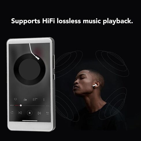 مشغل MP4، مشغل MP4 HiFi كامل 5 بوصات مع مكبر صوت، وقت تشغيل محمول 30 ساعة مشغل Mp3 Mp4 للأطفال والمراهقين والبالغين ورياضات السفر in Saudi Arabia