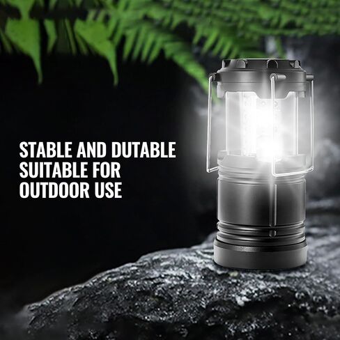 VEVOR LED Camping Lantern, All-in-one, 1000LM, 360° Illumination, 4 Lighting Modes, Rechargeable Outdoor Flashlight, USB Charging, Durable Robust Light, Ideal for Hiking Fishing Outages Car Repairs in Saudi Arabia
