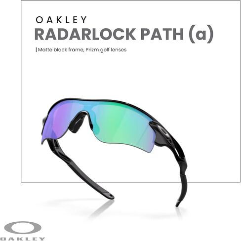 Oakley Radar Lock Path Asian Fit OO9206 Low Bridge Rectangle Sunglasses for Men+BUNDLE Leash+Designer iWear Kit in Kuwait