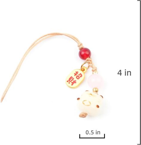 Cat Cell Phone Charm in Charcoal Grill Color in Saudi Arabia