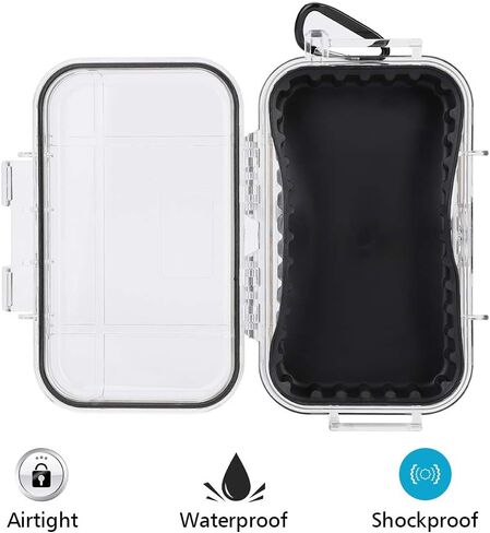 Outdoor Storage Case,Portable Durable Shockproof Waterproof Carry Box Container for Outdoor Survival Fishing in Saudi Arabia