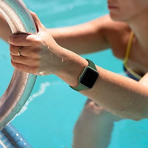 Compatible with Apple Watch Bands 41mm 38mm 40mm 42mm 44mm 45mm 49mm, Soft Sport Silicone Slim Thin Small Replacement Wristband for iWatch Ultra Series 9 8 7 6 5 4 3 2 1 SE Sport Edition Women Men in Kuwait