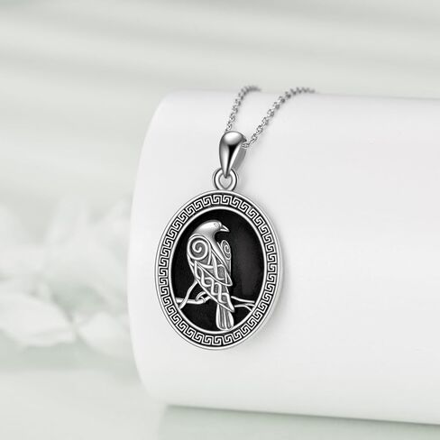 AXOMY Phoenix Necklace for Women 925 Sterling Silver Black Onyx Phoenix Pendant Necklace Phoenix Jewelry Gifts for Her, not known in Kuwait
