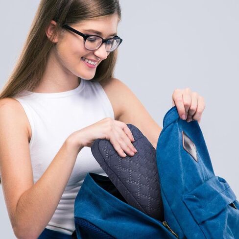 حافظة مبطنة للقارئ الإلكتروني مقاس 6-7 بوصة، حقيبة غطاء واقٍ للكمبيوتر اللوحي متوافقة مع Oasis 7/Paperwhite/ebook (أخضر) in Kuwait