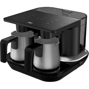 Beko Turkish Coffee Maker with 6-Cup Capacity, 3D Induction Cooking for Perfect Foam, Cooksense Technology Cooking, 50 oz. Water Tank, Easy to Use Touchscreen, Anti Spill, and Ready in 2 Minutes!