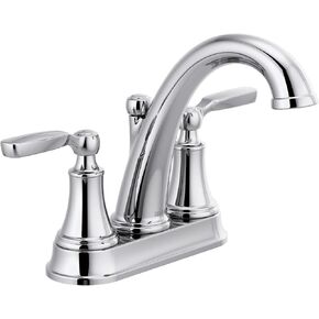 Delta Faucet 2532LF-BLTP Woodhurst Bath Faucet, Matte Black